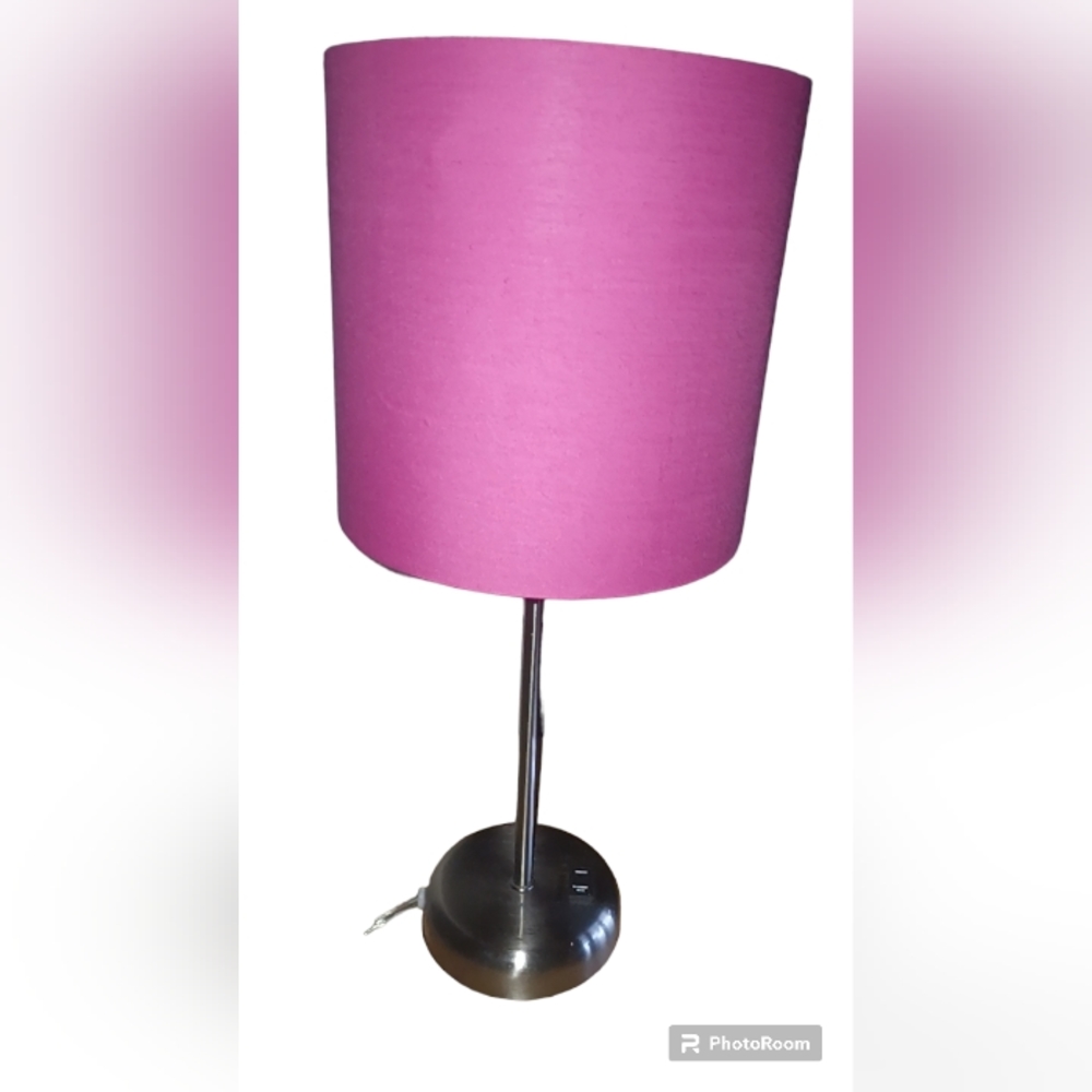Pink lamp